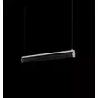 Pendul Slamp MODULA metal, tehnopolimer, Lentiflex, negru, transparent LED, 35W, 3000K, 3771lm - MODS000DPB01TSG000EU