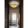 Plafoniera Slamp ODEON metal, Lentiflex, Goldflex, auriu, transparent E27 - ODECM00GLD00000NMTEU