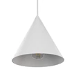 Pendul TK Lighting CONO metal, alb, E27 - TK-10007
