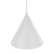 Pendul TK Lighting CONO metal, alb, E27 - TK-10007