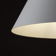 Pendul TK Lighting CONO metal, alb, E27 - TK-10008