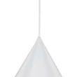 Pendul TK Lighting CONO metal, alb, E27 - TK-10008