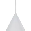Pendul TK Lighting CONO metal, alb, E27 - TK-10009