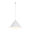 Pendul TK Lighting CONO metal, alb, E27 - TK-10010