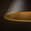 Pendul TK Lighting CONO metal, maro, E27 - TK-10038