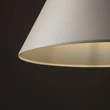 Pendul TK Lighting CONO metal, bej, E27 - TK-10056