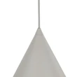 Pendul TK Lighting CONO metal, bej, E27 - TK-10056