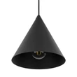 Pendul TK Lighting CONO metal, negru, E27 - TK-10058