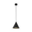 Pendul TK Lighting CONO metal, negru, E27 - TK-10058