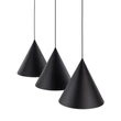 Pendul TK Lighting CONO metal, negru, E27 - TK-10060