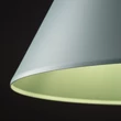 Pendul TK Lighting CONO metal, verde, E27 - TK-10063