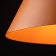 Pendul TK Lighting CONO metal, portocaliu, E27 - TK-10064