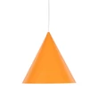 Pendul TK Lighting CONO metal, portocaliu, E27 - TK-10064