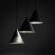 Pendul TK Lighting CONO metal, negru, E27 - TK-10067