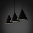 Pendul TK Lighting CONO metal, negru, E27 - TK-10068