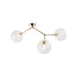 Plafoniera TK Lighting FAIRY metal, sticla, auriu, transparent, G9 - TK-10069