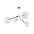 Plafoniera TK Lighting FAIRY metal, sticla, auriu, transparent, G9 - TK-10070