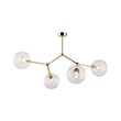 Plafoniera TK Lighting FAIRY metal, sticla, auriu, transparent, G9 - TK-10070