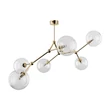 Plafoniera TK Lighting FAIRY metal, sticla, auriu, transparent, G9 - TK-10071