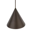 Pendul TK Lighting CONO metal, maro, E27 - TK-10073