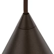 Pendul TK Lighting CONO metal, maro, E27 - TK-10073