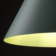 Pendul TK Lighting CONO metal, verde, E27 - TK-10074
