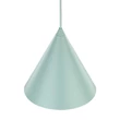 Pendul TK Lighting CONO metal, verde, E27 - TK-10074