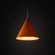 Pendul TK Lighting CONO metal, portocaliu, E27 - TK-10075