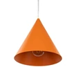 Pendul TK Lighting CONO metal, portocaliu, E27 - TK-10075