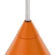 Pendul TK Lighting CONO metal, portocaliu, E27 - TK-10075