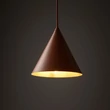 Pendul TK Lighting CONO metal, caramiziu, E27 - TK-10076