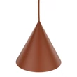Pendul TK Lighting CONO metal, caramiziu, E27 - TK-10076
