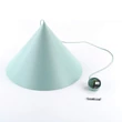 Pendul TK Lighting CONO metal, verde, E27 - TK-10087