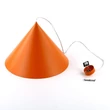 Pendul TK Lighting CONO metal, portocaliu,  E27 - TK-10088