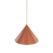 Pendul TK Lighting CONO metal, caramiziu, E27 - TK-10089