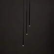 Pendul TK Lighting PIANO metal, negru, maro, G9 - TK-10109