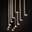 Pendul TK Lighting PIANO metal, negru, maro, G9 - TK-10111