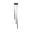 Pendul TK Lighting PIANO metal, negru,  G9 - TK-10113