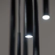 Pendul TK Lighting PIANO metal, negru,  G9 - TK-10114