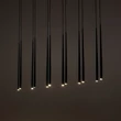 Pendul TK Lighting PIANO metal, negru,  G9 - TK-10115