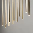 Pendul TK Lighting PIANO metal, auriu, negru,  G9 - TK-10119