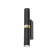 Aplica de perete TK Lighting LAGOS metal, negru, auriu, G9 - TK-10145