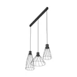 Pendul TK Lighting MODESTO metal , negru, GU10 - TK-10149