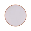 Plafoniera TK Lighting NICOLA metal, plastic, textil, portocaliu, alb, E27 - TK-10153
