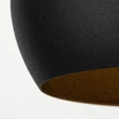 Pendul TK Lighting ZOE metal, negru, E27 - TK-10167