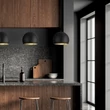 Pendul TK Lighting ZOE metal, negru, E27 - TK-10168