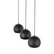 Pendul TK Lighting ZOE metal, negru, E27 - TK-10169