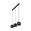 Pendul TK Lighting ZOE metal, negru, E27 - TK-10169