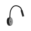 Aplica de perete TK Lighting LAGOS metal, negru, G9 - TK-10200
