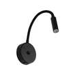 Aplica de perete TK Lighting LAGOS metal, negru, G9 - TK-10200